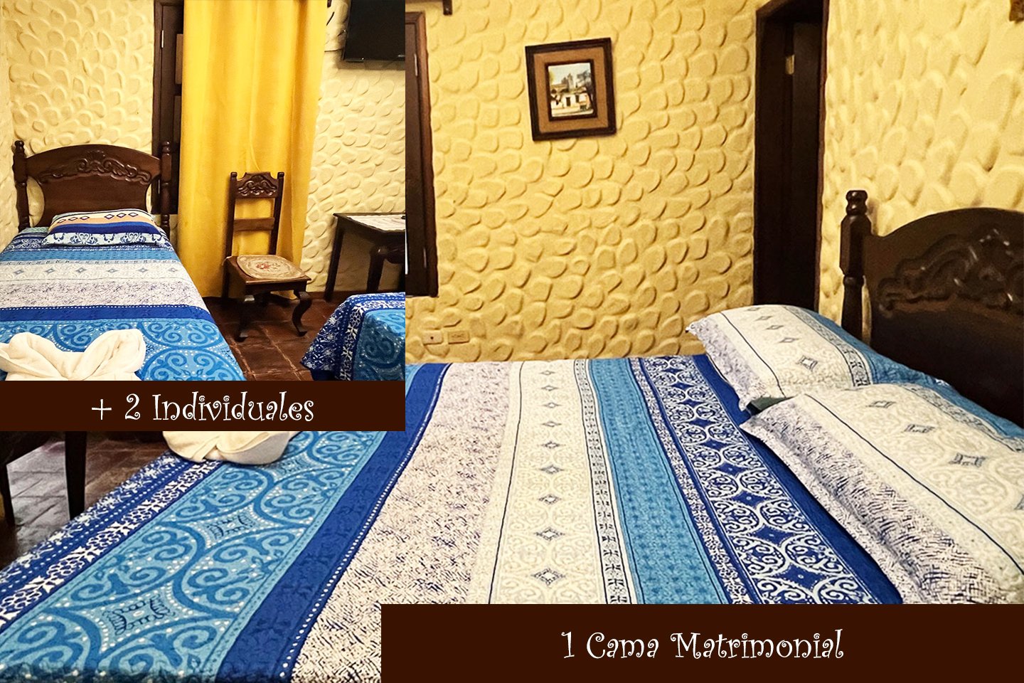 Habitaciones Triples